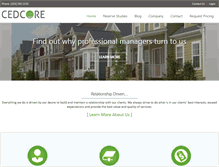 Tablet Screenshot of cedcore.com